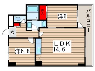 ふきのとうマンションの物件間取画像